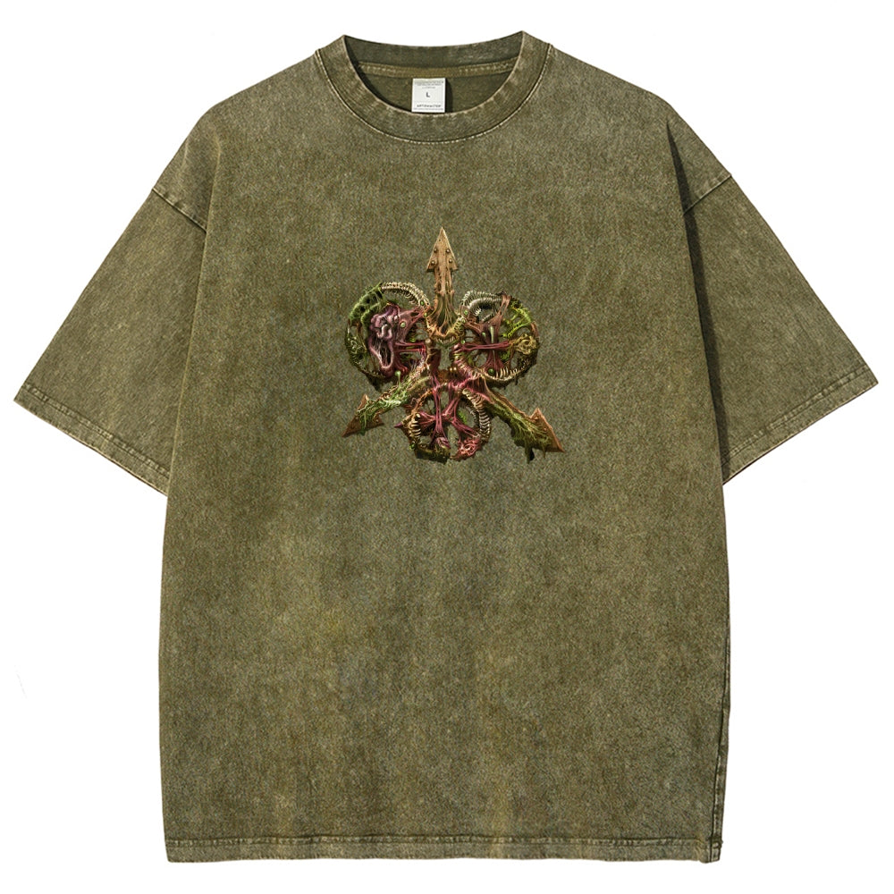Unisex Fit Washed T-Shirt 2508016342丨WH40K