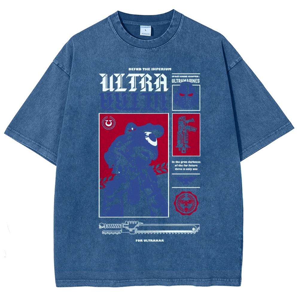 Unisex Fit Washed T-Shirt 丨WH40K