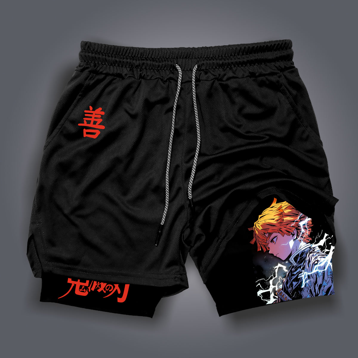 Unisex “ Demon slayer” Casual Streetwear Shorts| KNY