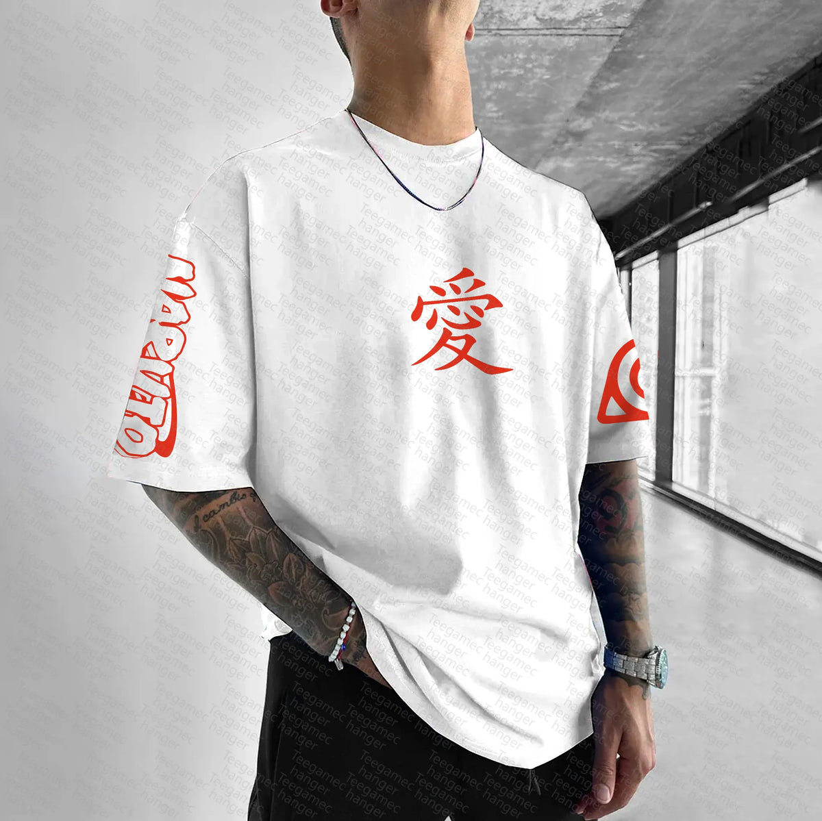 Unisex Naruto Anime Graphic Streetwear T-Shirts