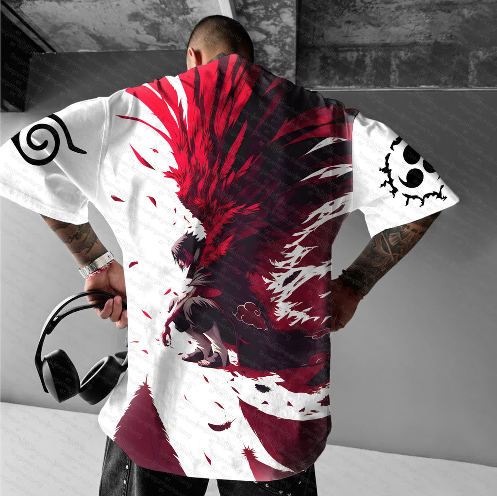 Unisex Naruto Anime Graphic Streetwear T-Shirts