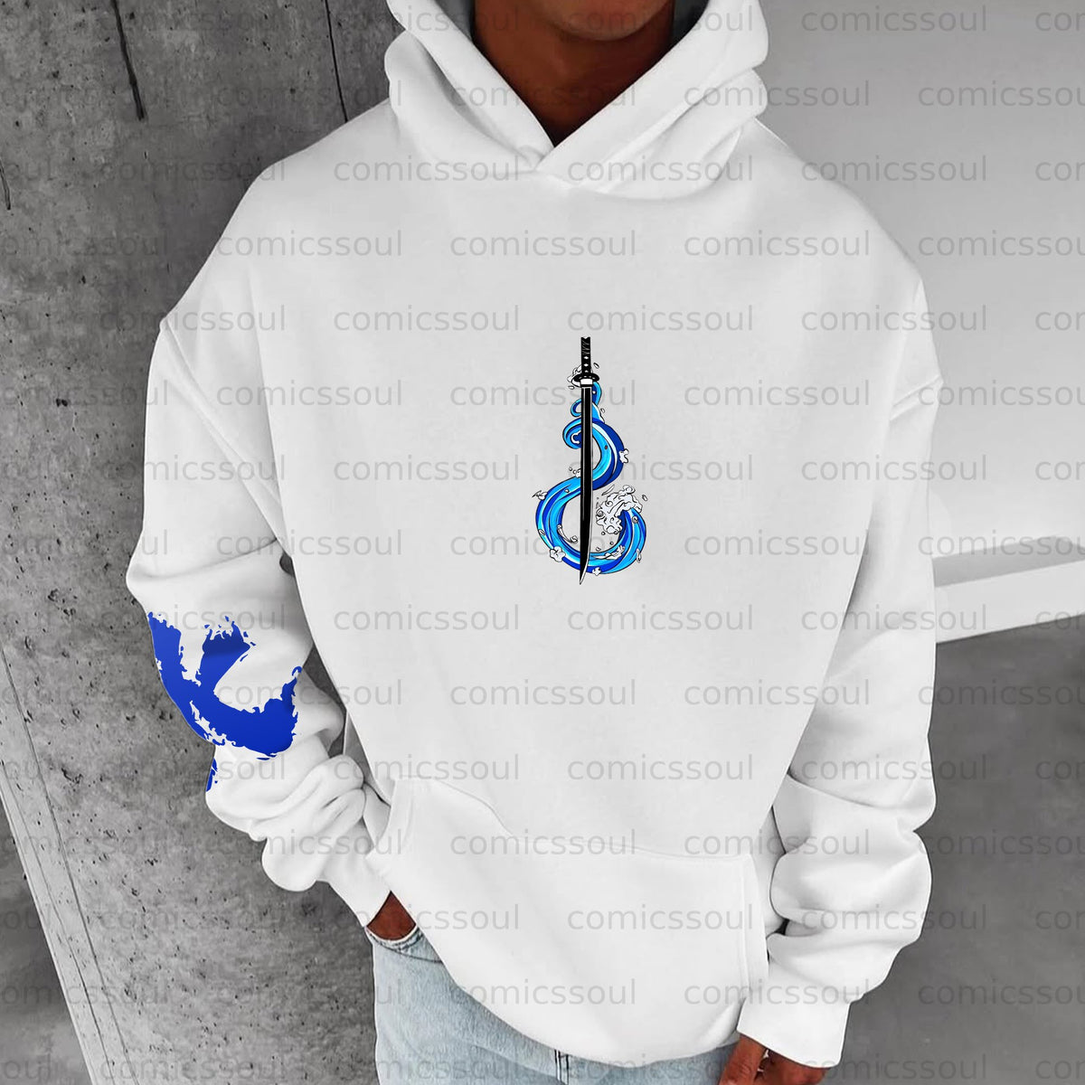 Unisex Anime Graphic Streetwear Vintage Hoodie