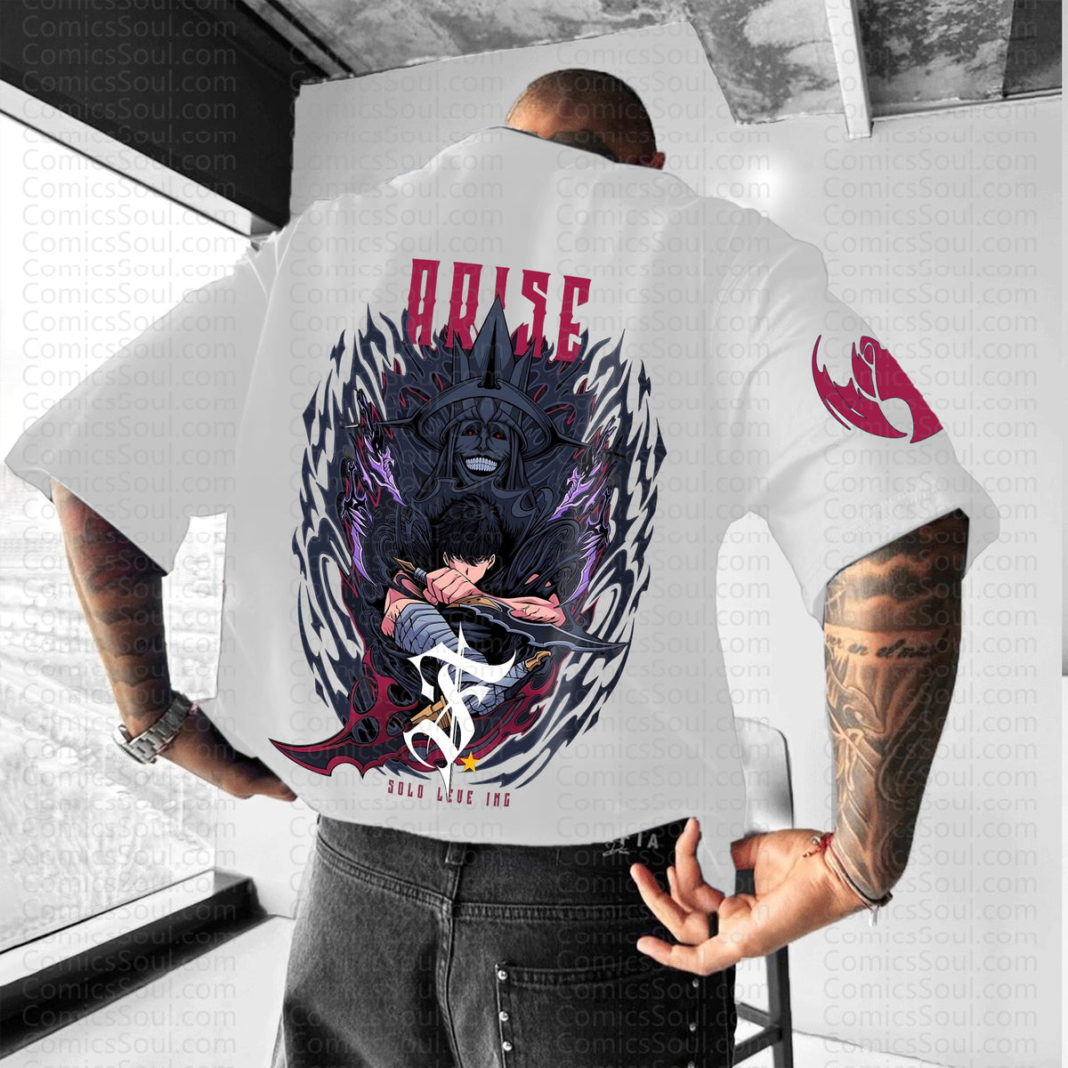 Unisex  "Comicssoul" Anime Inspired Vintage T-Shirt