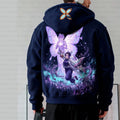 Unisex Graphic Streetwear Vintage Zipper Cardigan Plush Hoodie
