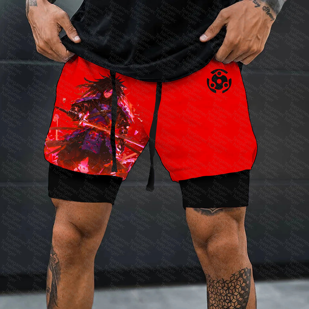 Unisex Naruto Anime Graphic Streetwear Shorts