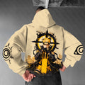 Unisex Naruto Anime Graphic Streetwear Hoodie