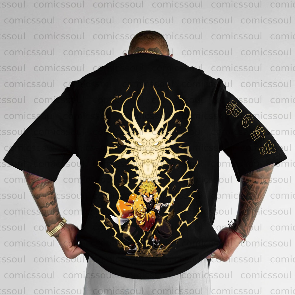 Unisex Anime Inspired Vintage T-Shirt