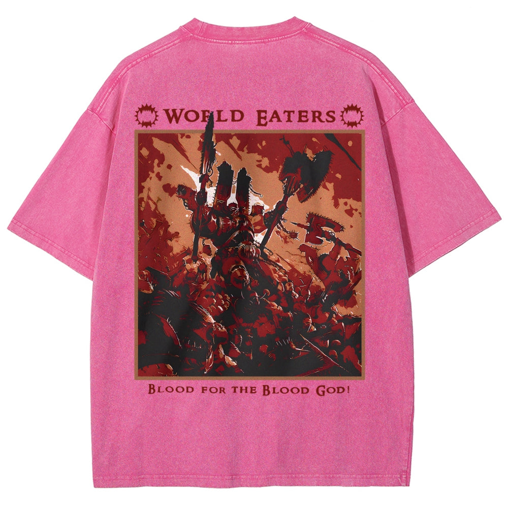 Unisex Fit Washed T-Shirt 丨WH40K