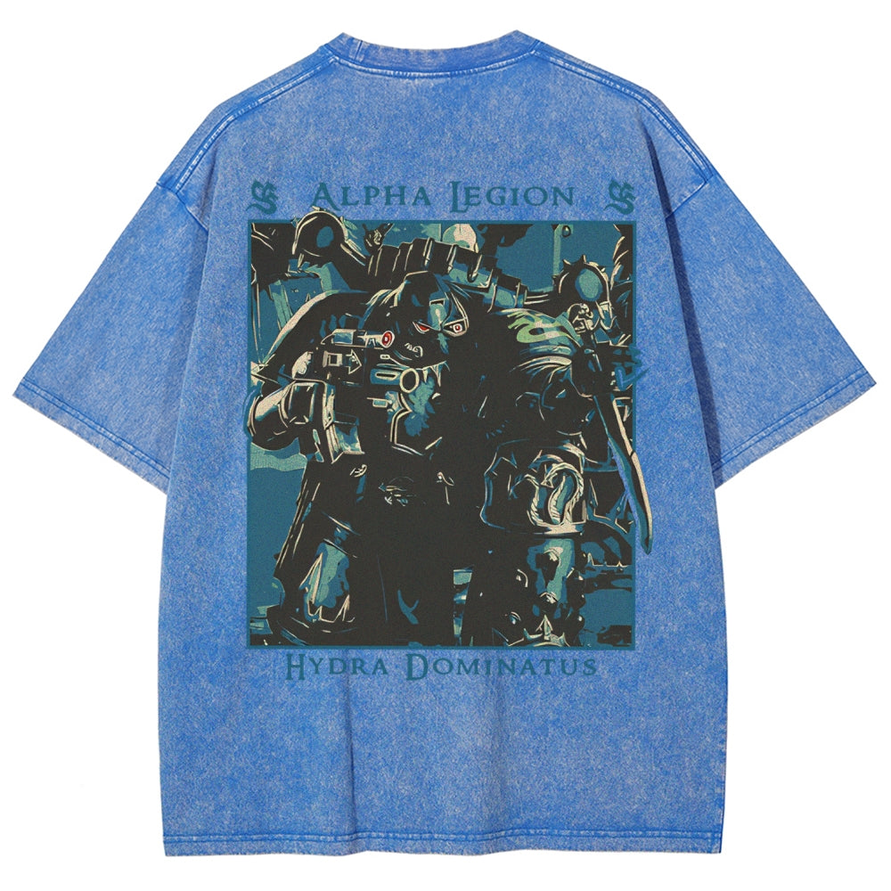 Unisex Fit Washed T-Shirt 丨WH40K