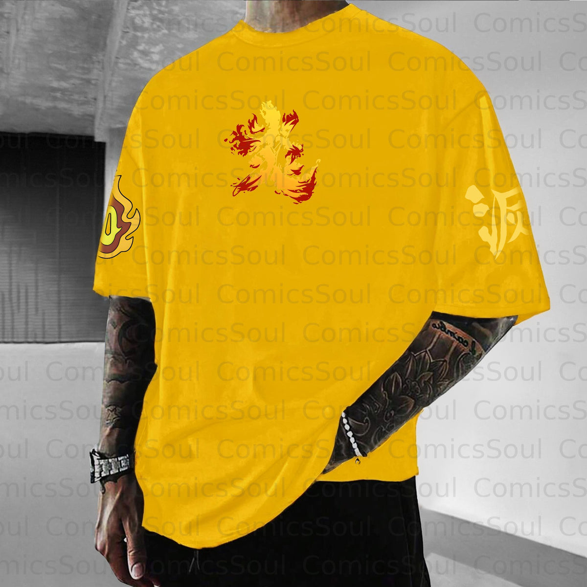 Unisex Anime Halloween Inspired Vintage T-Shirt