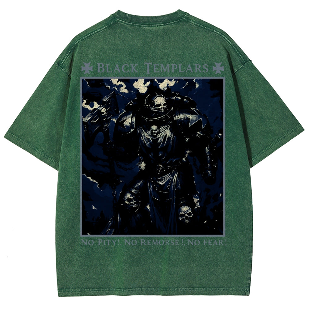 Vintage Casual Washed T-Shirt 2509002319丨WH40K