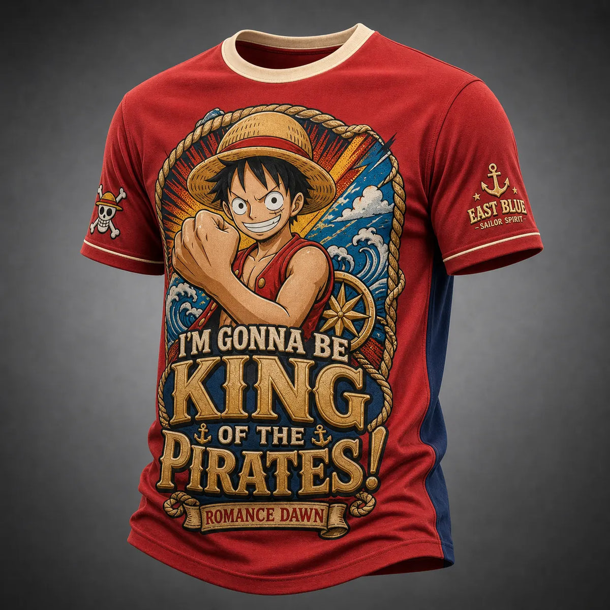 Pirate Crew Graphic Crew-Neck T-Shirt