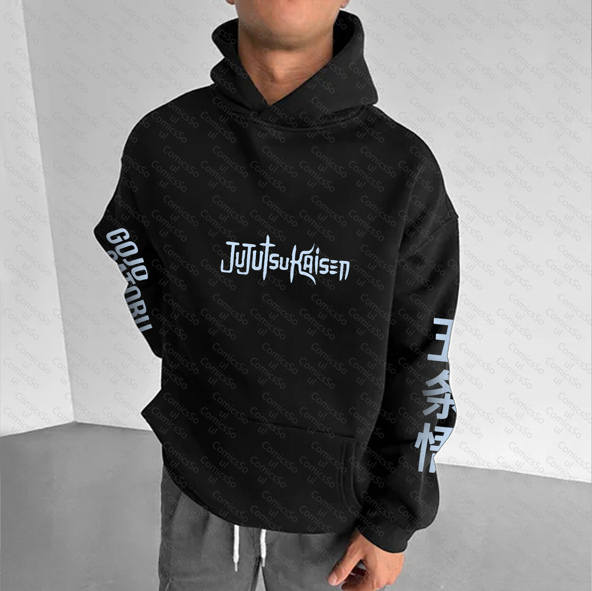 Unisex “ Comicssoul   ” Graphic Streetwear Vintage Hoodie