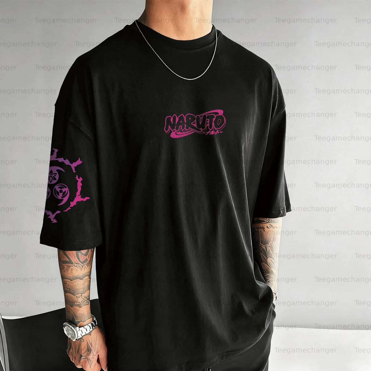 Unisex Naruto Anime Graphic Streetwear T-Shirts