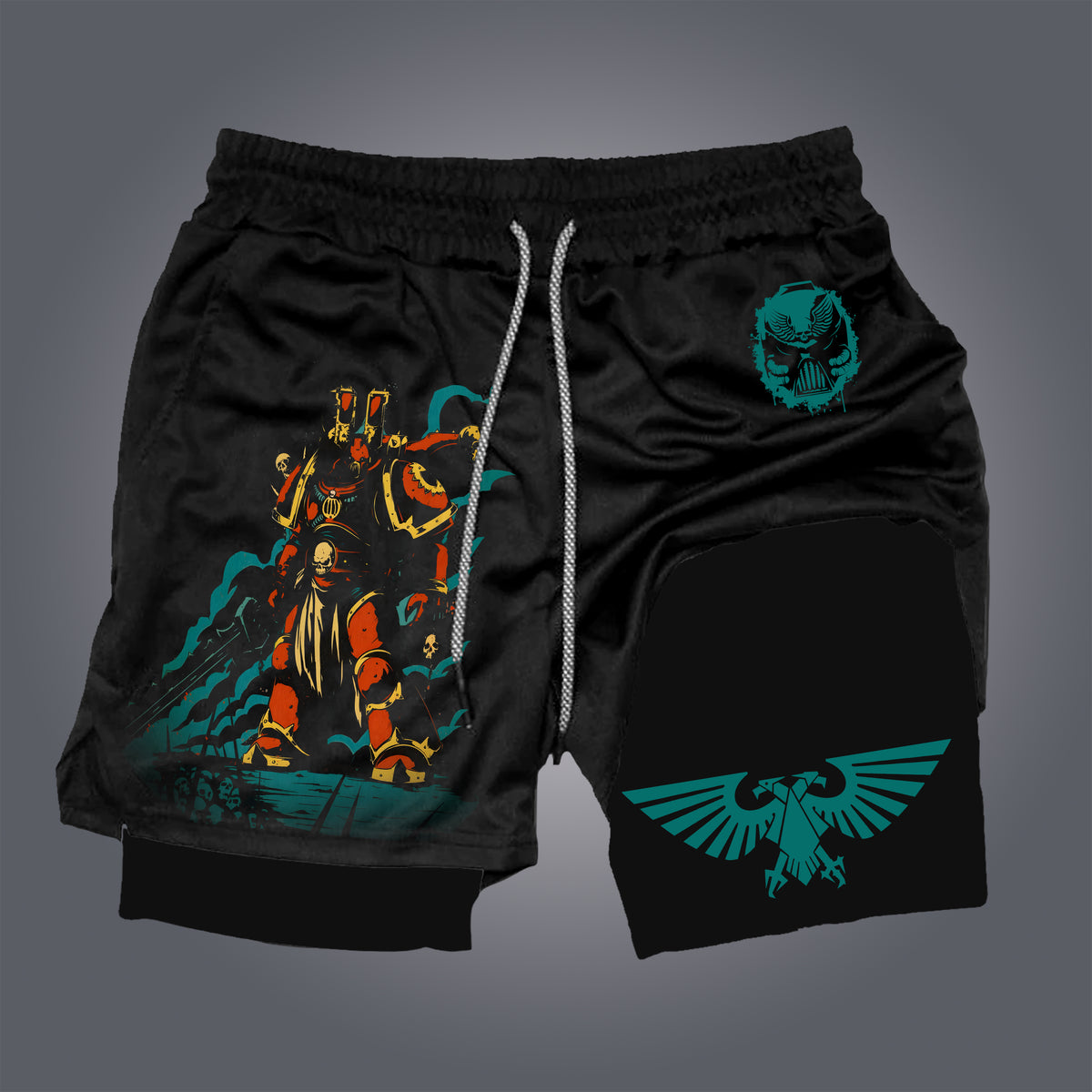 WH40K Game Casual Streetwear Shorts