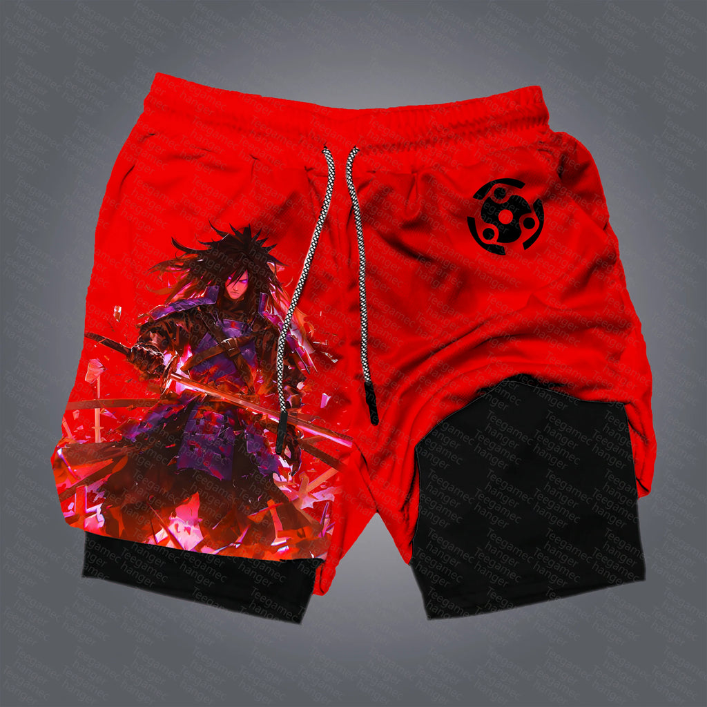 Unisex Naruto Anime Graphic Streetwear Shorts