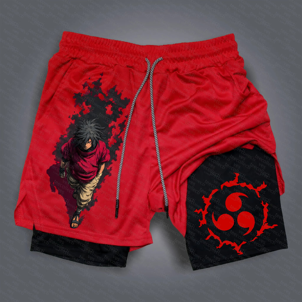Unisex Naruto Anime Graphic Streetwear Shorts