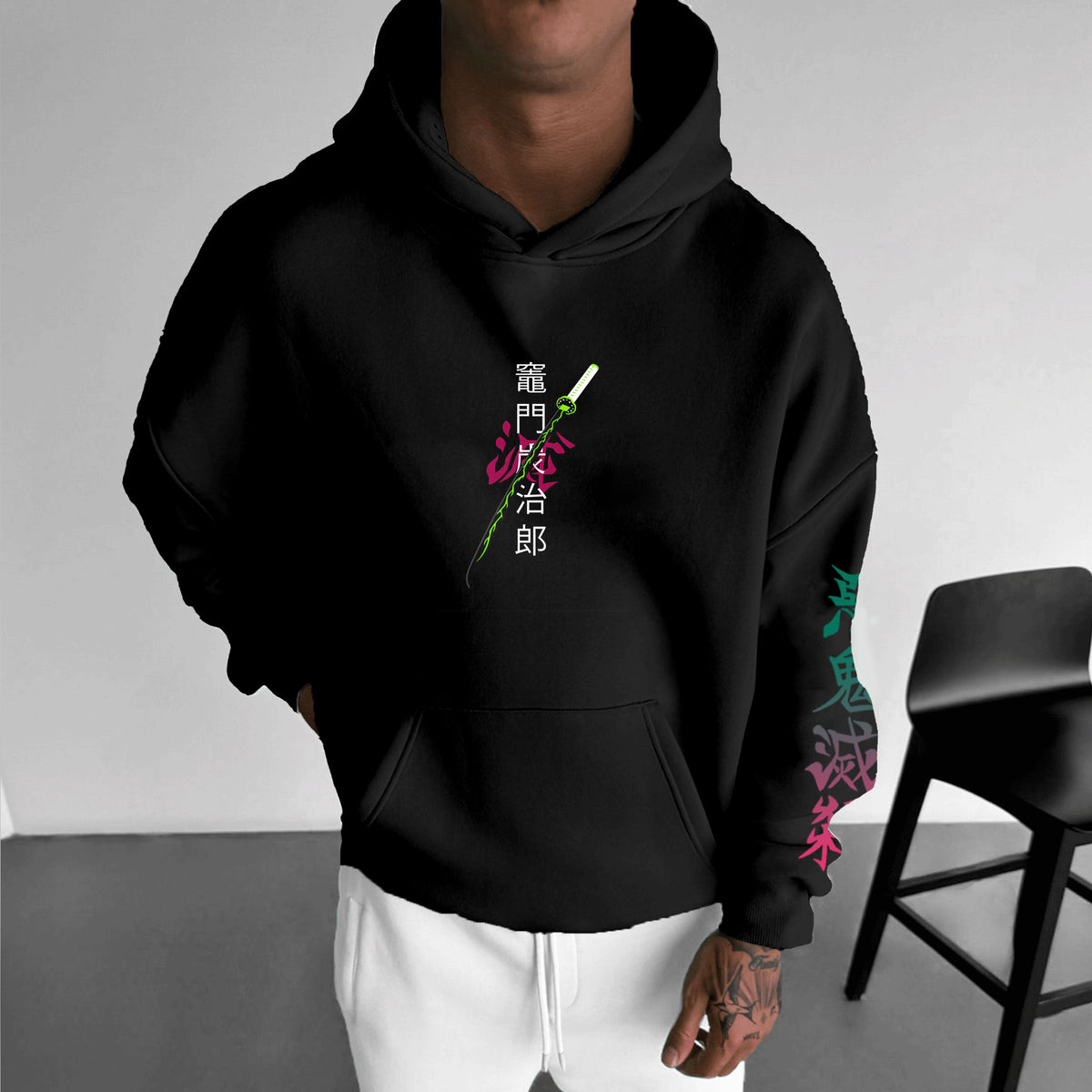 Unisex “ Demon slayer   ” Graphic Streetwear Vintage Hoodie| KNY