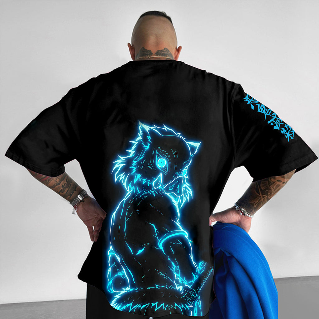 Unisex  " Demon slayer " Anime Inspired Vintage T-Shirt| KNY