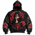 Halloween Anime-Print Hoodie