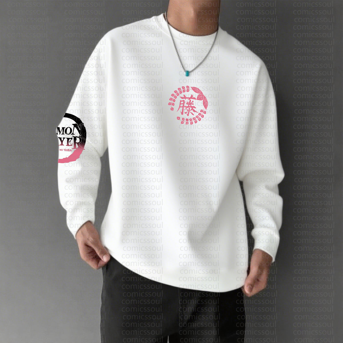 Unisex “Comicssoul” Anime Graphic Streetwear Vintage Long-Sleeved T-shirt