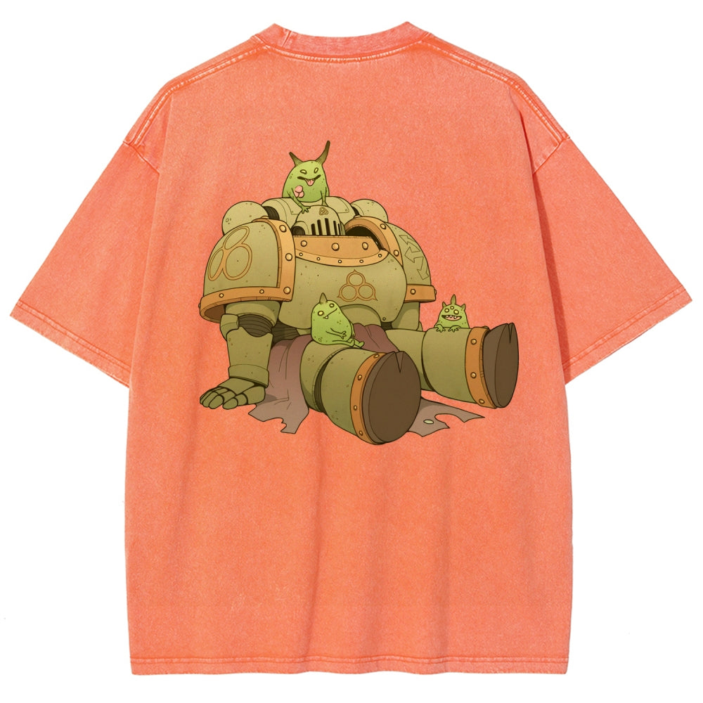 Unisex Fit Washed T-Shirt 丨WH40K