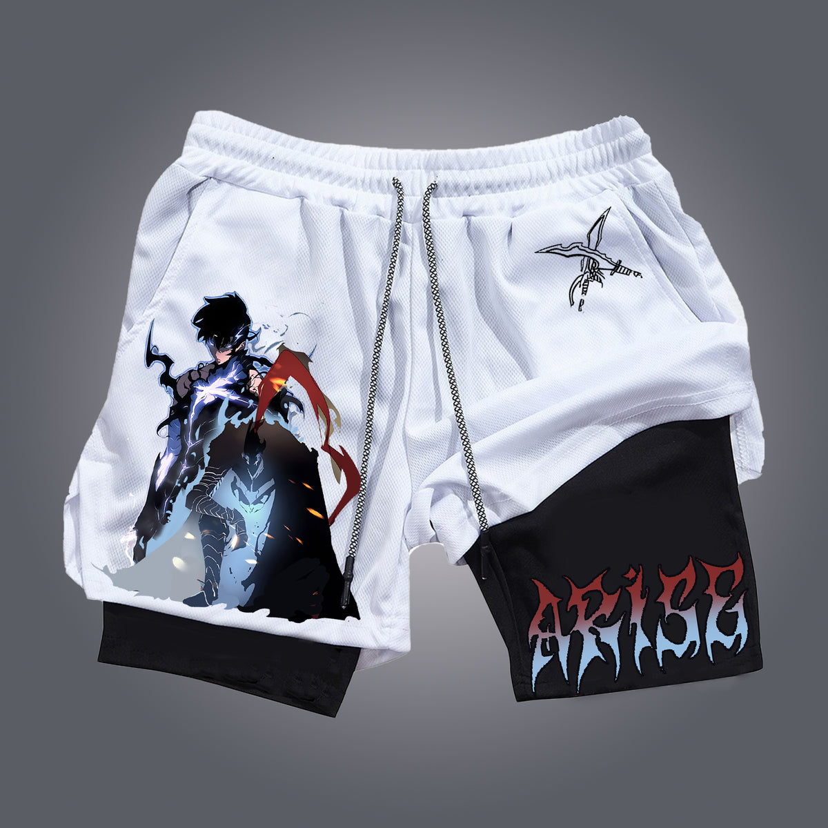 Unisex  “Comicssoul” Casual Anime Streetwear Shorts