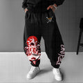 Unisex “Comicssoul”Anime Printed Gift Oversized Regular Athletic Pants