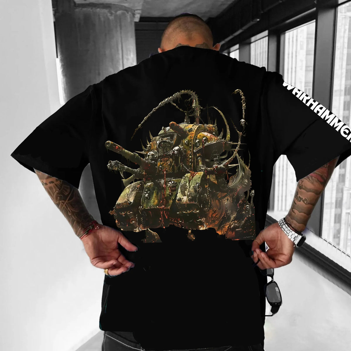 Unisex  "  WH40K" Game Inspired Vintage T-Shirt