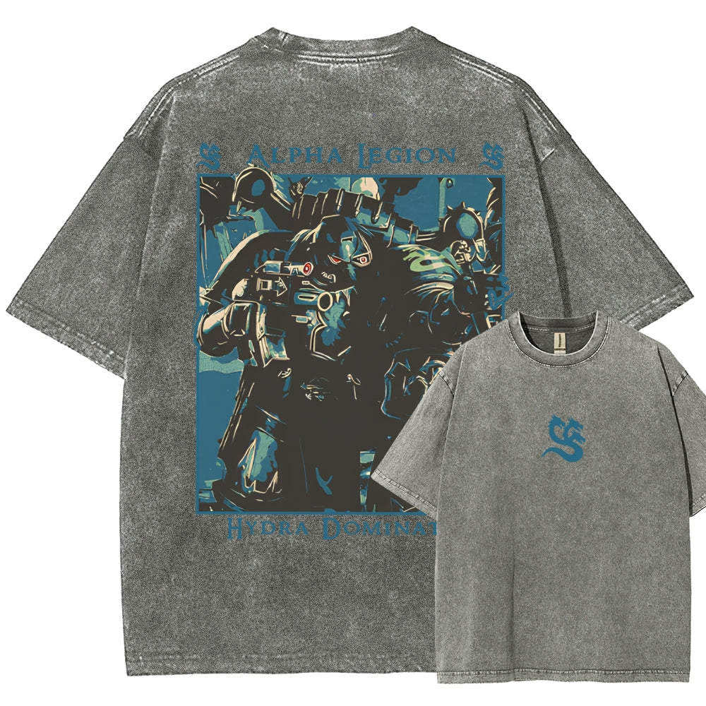 Unisex Fit Washed T-Shirt 丨WH40K