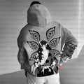 Unisex Anime Graphic Streetwear Vintage Plush Hoodie