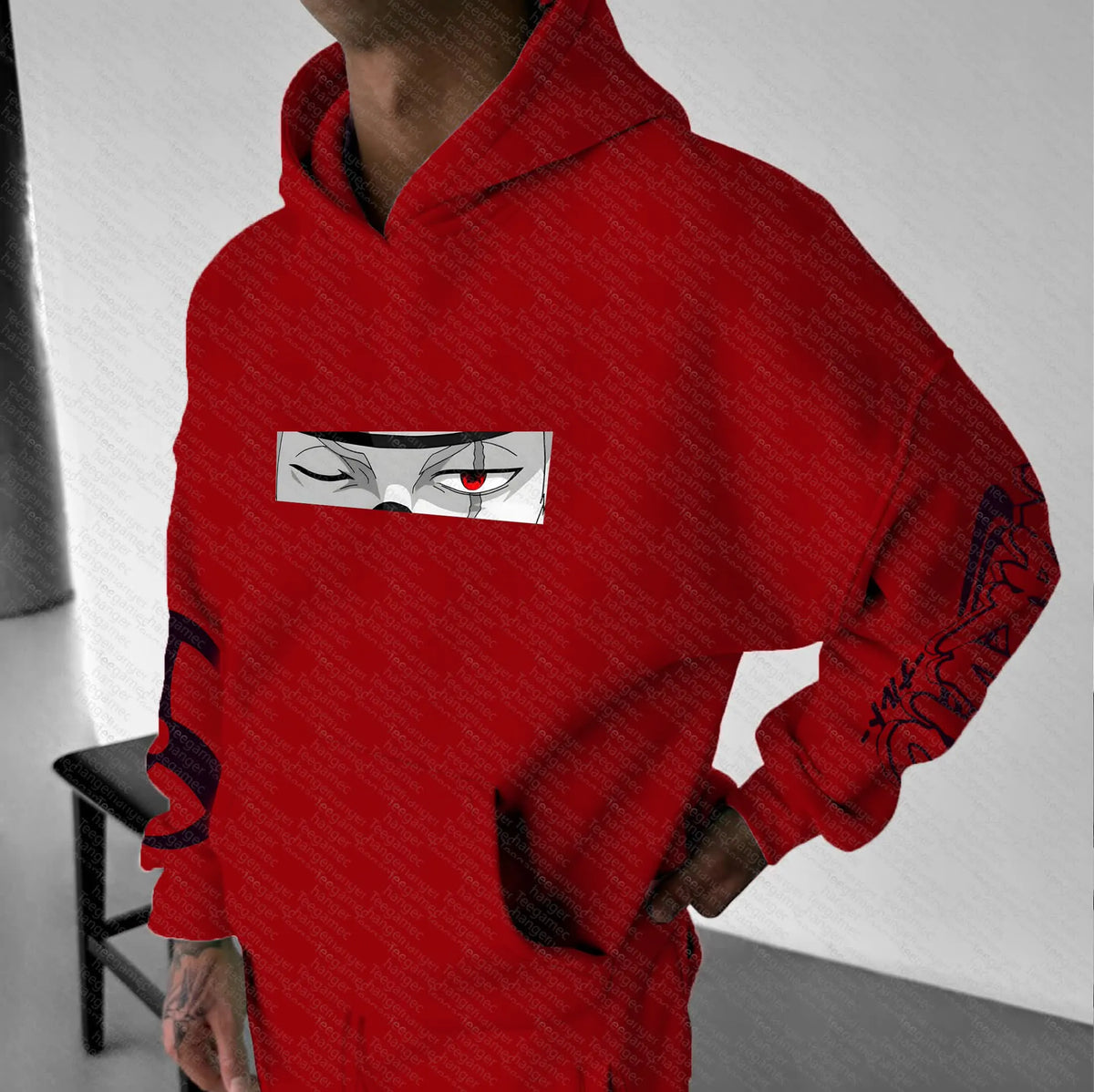 Unisex Anime Graphic Streetwear Hoodie