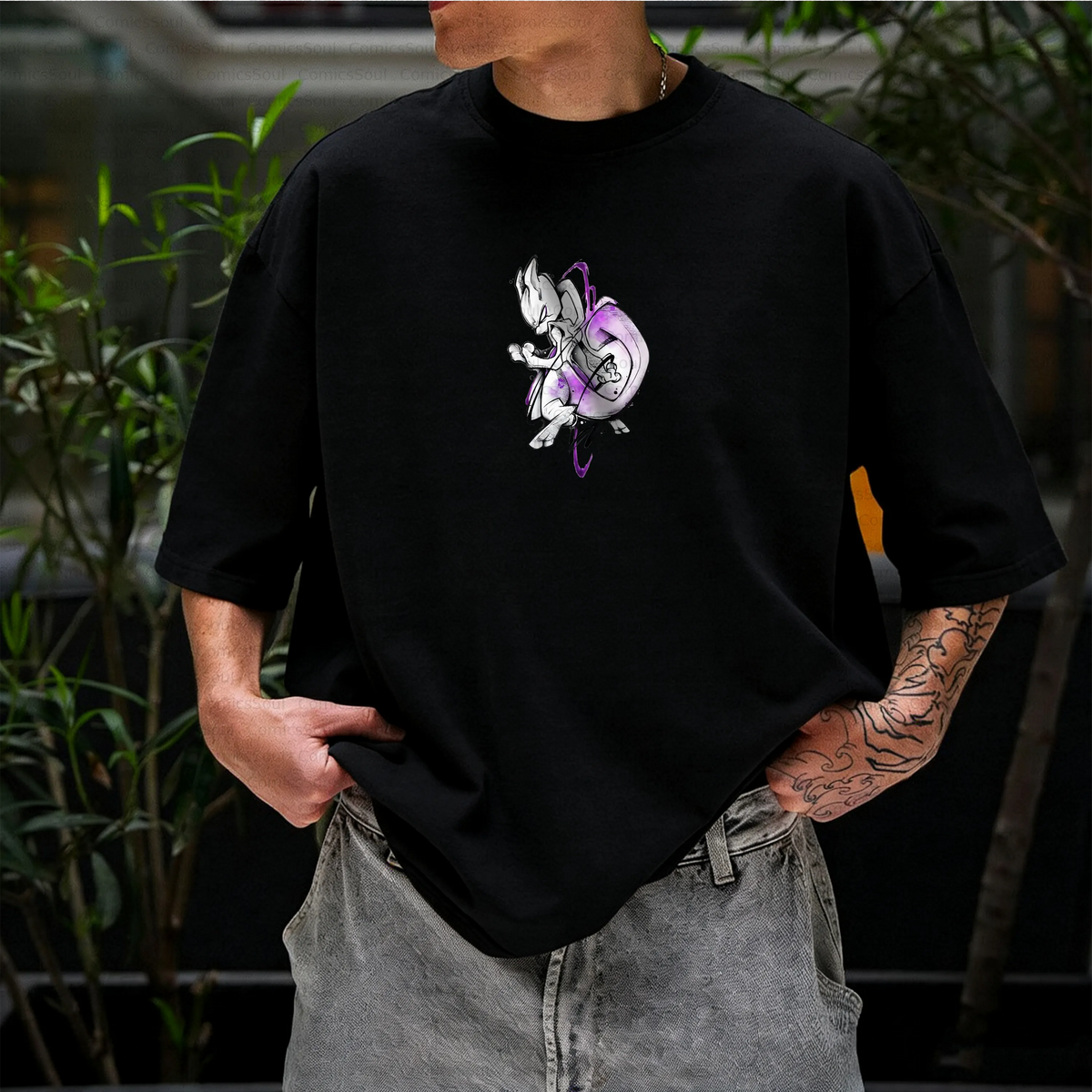 Unisex Anime Inspired Vintage T-Shirt