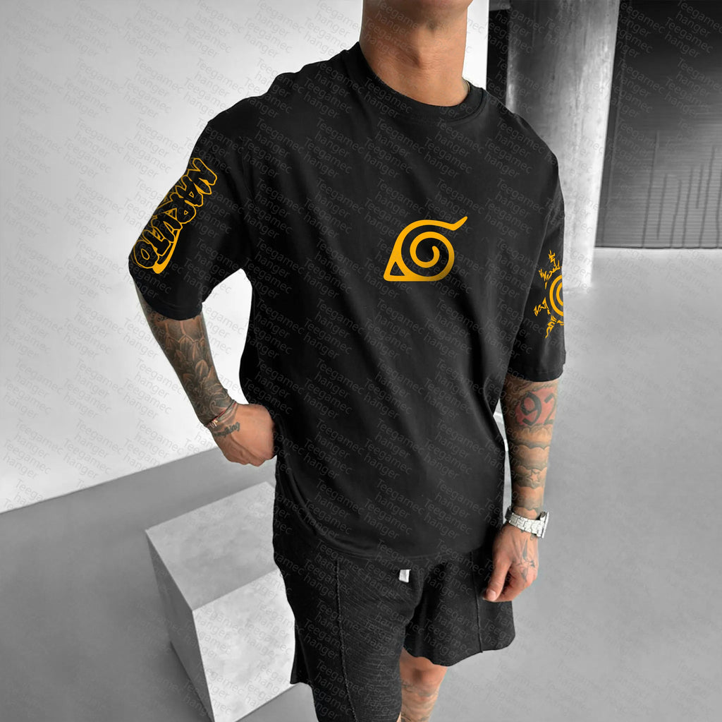 Unisex Naruto Anime Graphic Streetwear T-Shirts