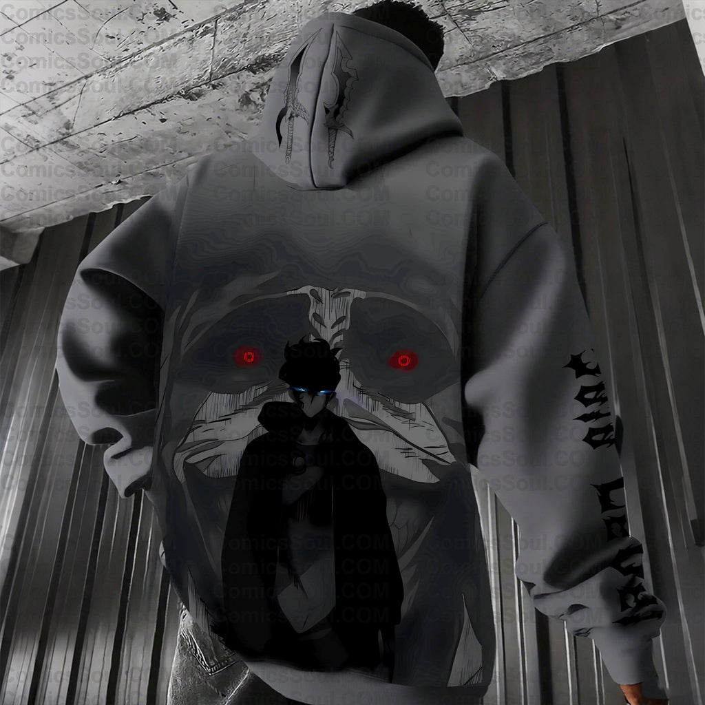 Unisex Anime Graphic Streetwear Wintage Plush Hoodie