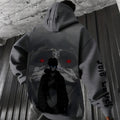 Unisex Anime Graphic Streetwear Wintage Plush Hoodie