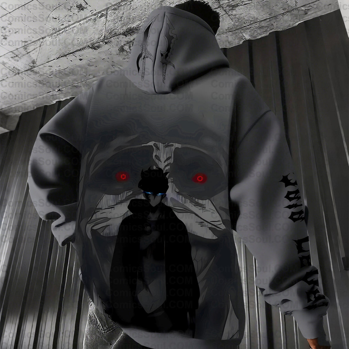 Unisex Anime Graphic Streetwear Wintage Plush Hoodie