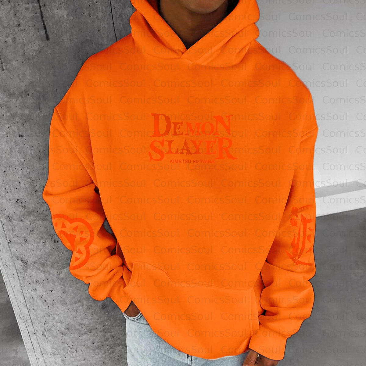 Unisex Anime Graphic Streetwear Vintage Plush Hoodie| KNY