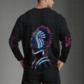 Unisex “KNY” Anime Graphic Streetwear Vintage Long-Sleeved T-shirt