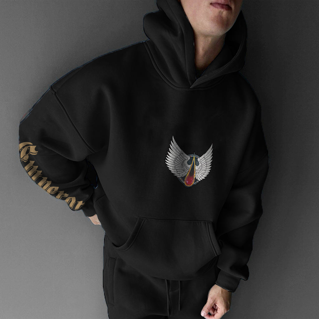 Emperor Of Mankind of WH40K Art Streetwear Vintage Hoodie