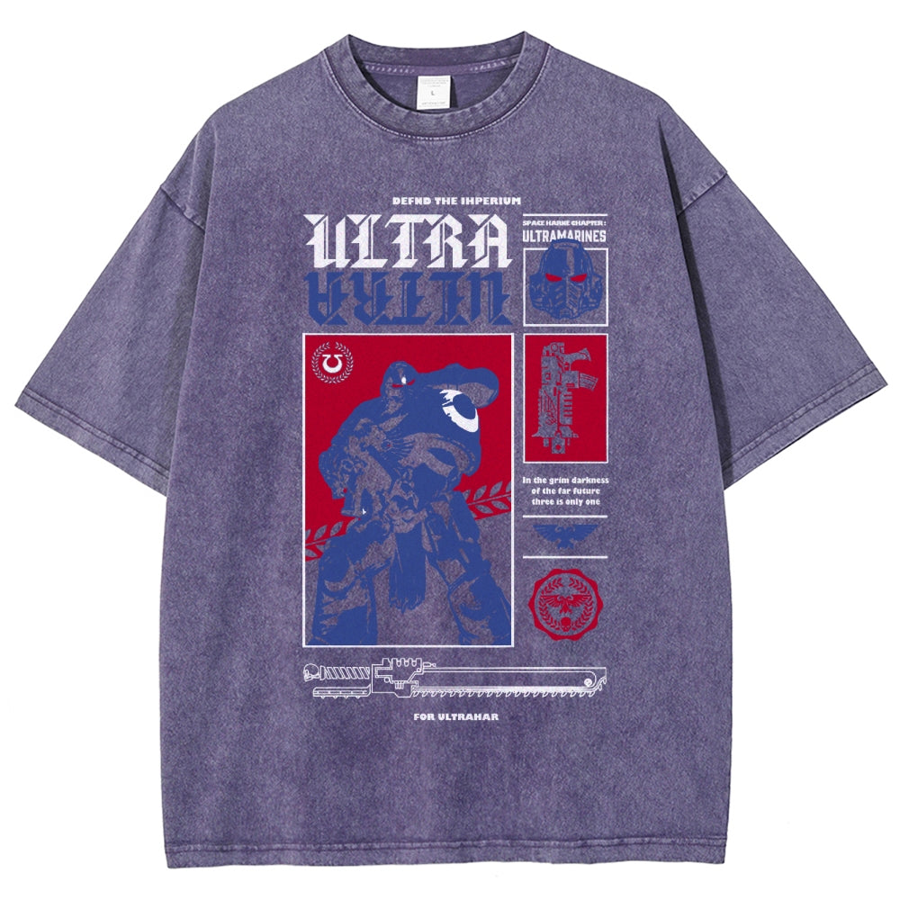 Unisex Fit Washed T-Shirt 丨WH40K