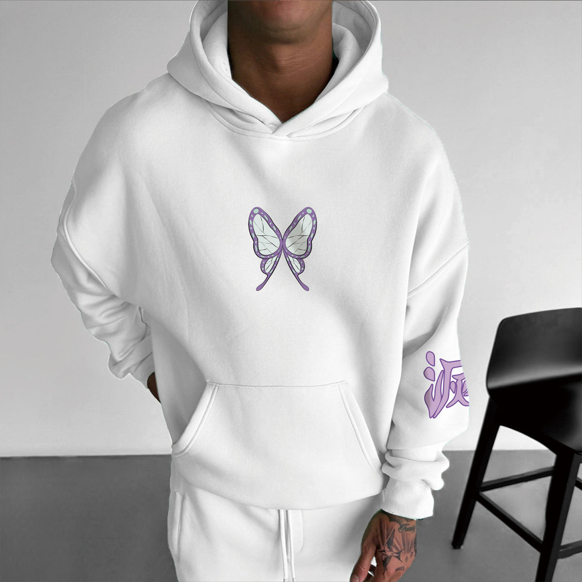 Unisex Anime Graphic Streetwear Vintage Hoodie| KNY