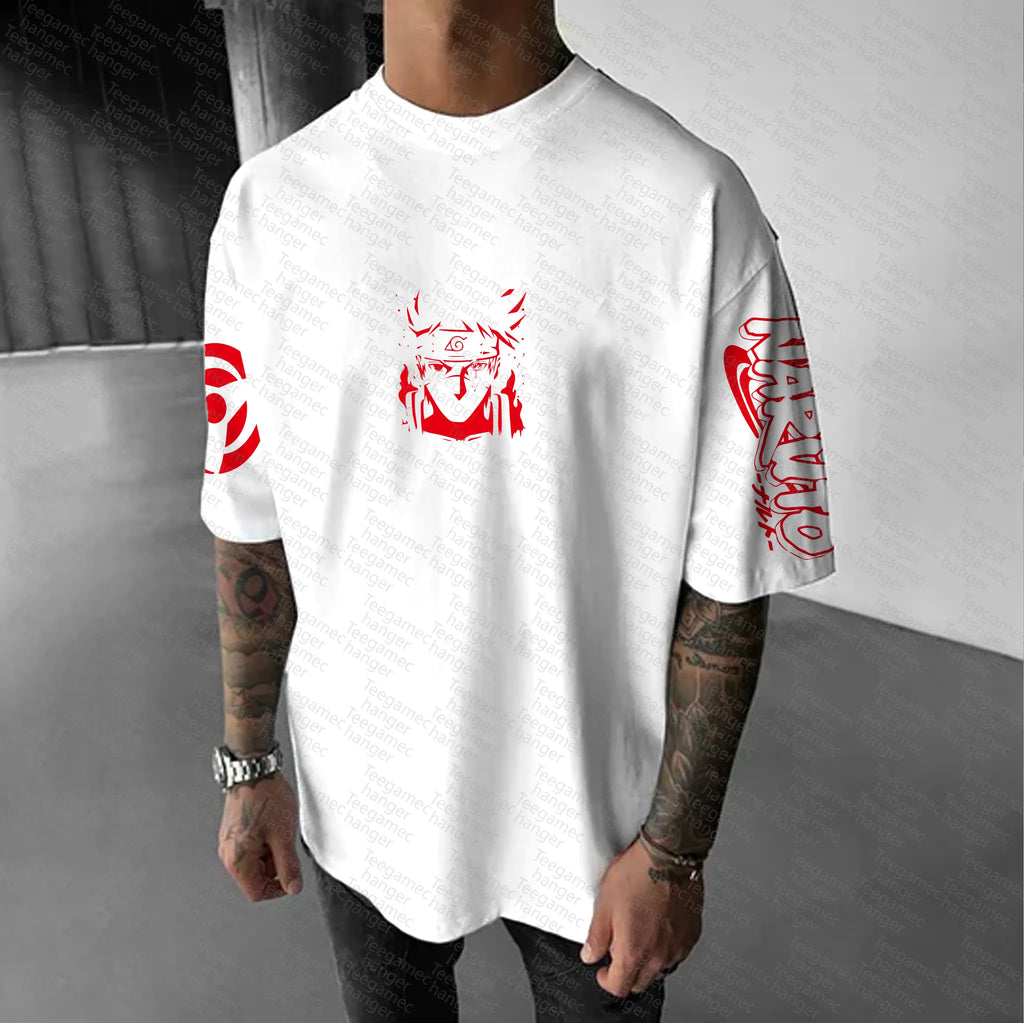 Unisex Naruto Anime Graphic Streetwear T-Shirts