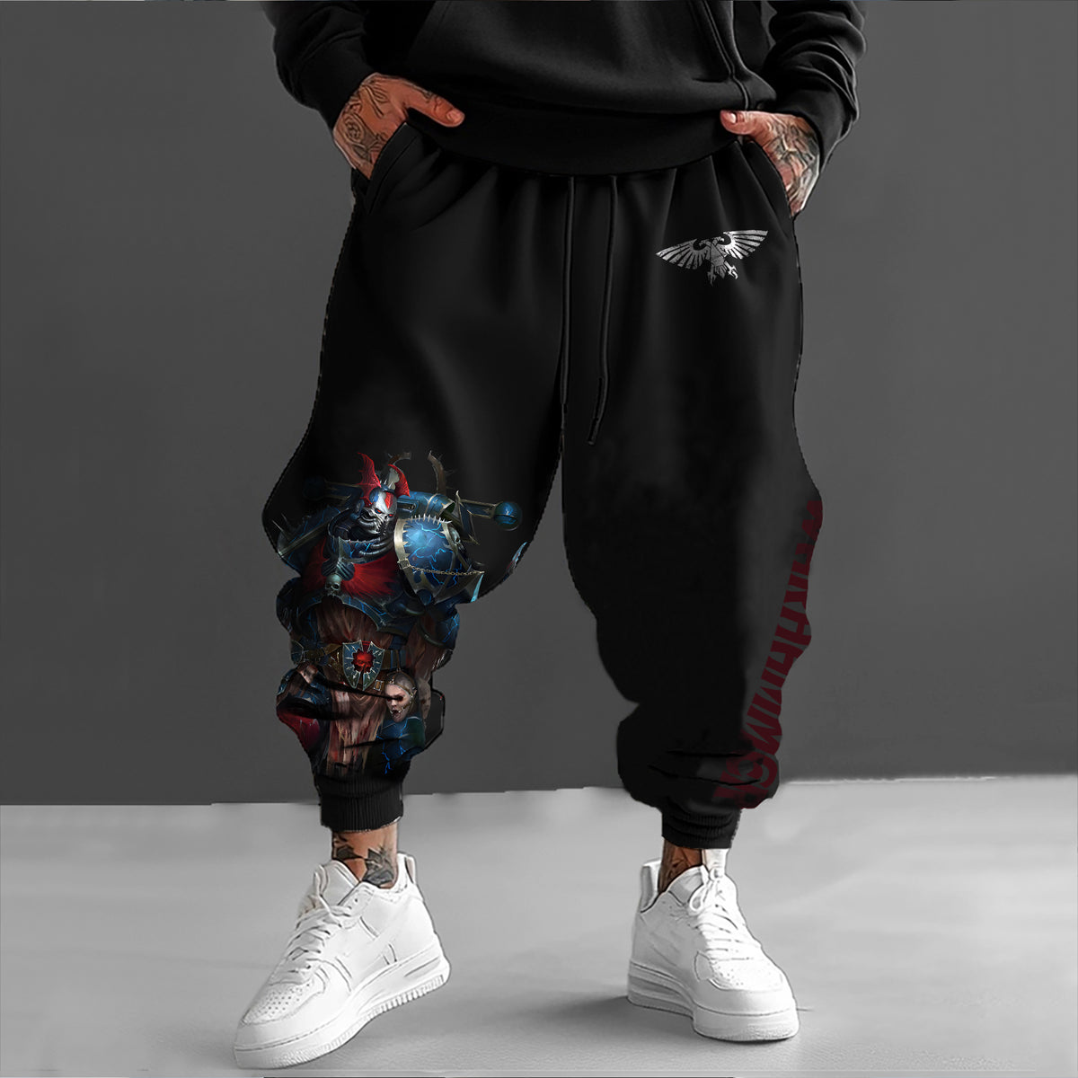 Unisex Game Inspired Vintage Pants丨WH40K