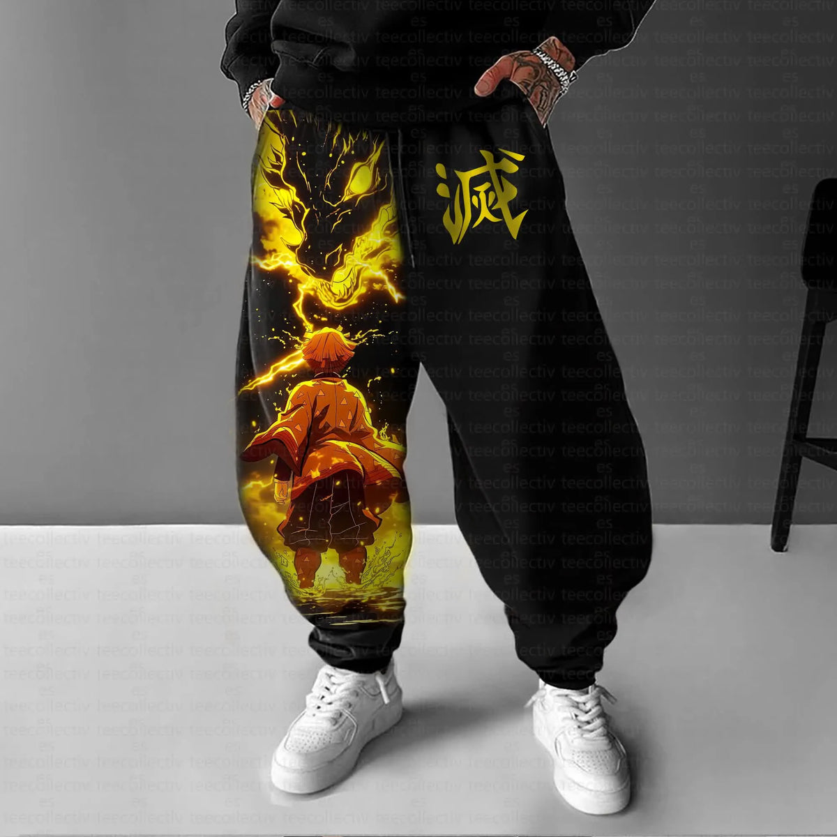 Unisex Anime Inspired Vintage Pants丨KNY