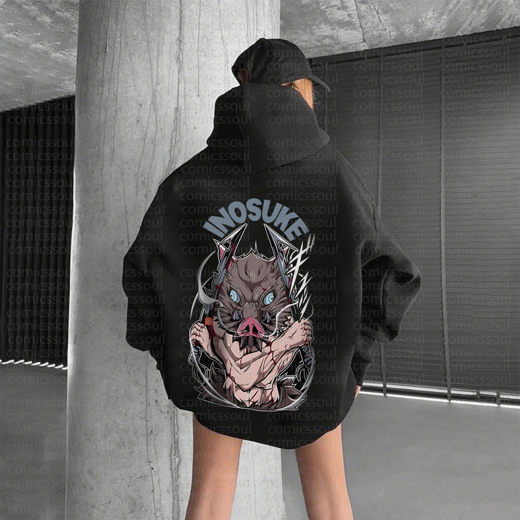 " Comicssoul " Anime Inspired Vintage Hoodie