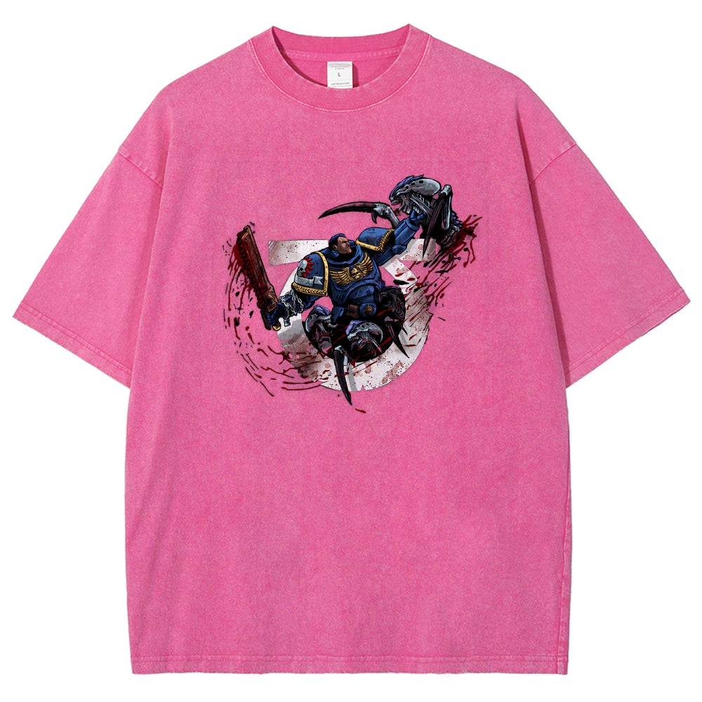 Unisex Fit Washed T-Shirt 丨WH40K