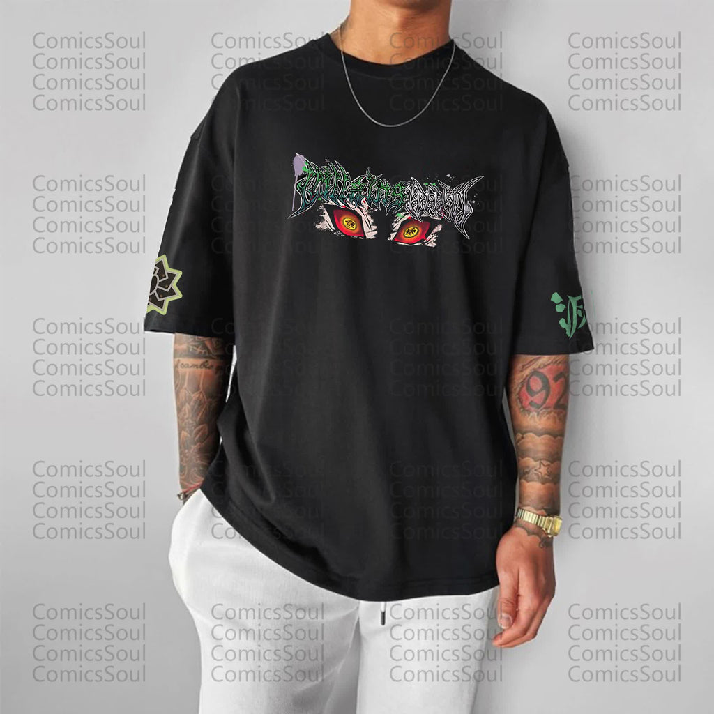 Unisex Anime Inspired Vintage T-Shirt丨Comicssoul