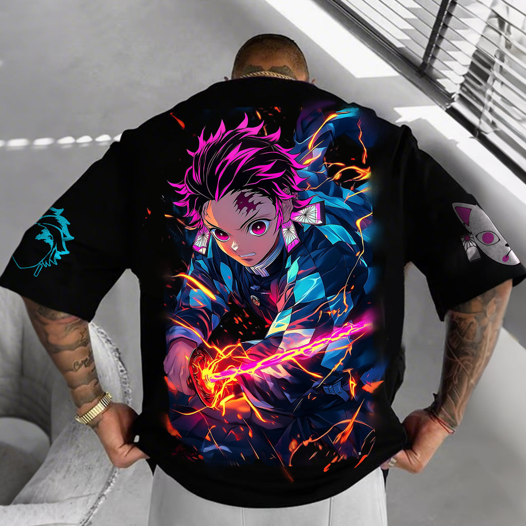 Unisex Anime Inspired Vintage T-Shirt| KNY