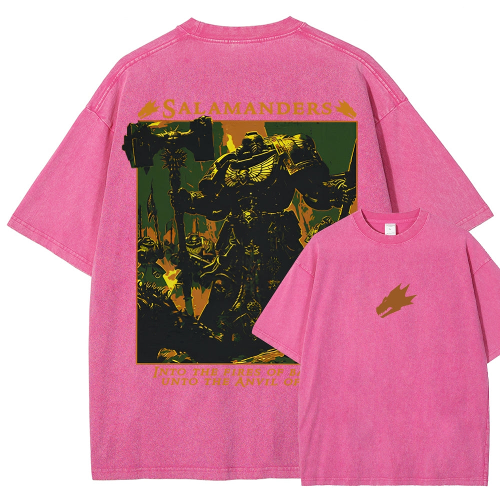Unisex Fit Washed T-Shirt 2508020355丨WH40K